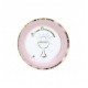 Piatti prima comunione classic rosa