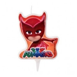 Candelina sagomata Pj Masks rossa