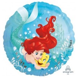 Pallone mylar Ariel , la sirenetta 18"