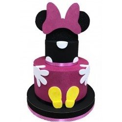 TORTA IN POLISTIROLO MINNIE