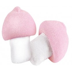 Marshmallow Bulgari fungo bianco e rosa  1kg