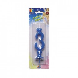 Candelina Maxi Celeste Numero 0