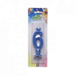 Candelina Maxi Celeste Numero 6