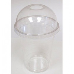 Bicchiere con cupola trasparente 50pz