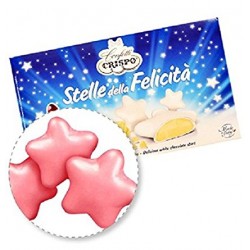 Confetti Stelle della Felicità Rosa Perlato 500gr Crispo