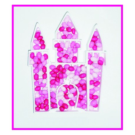 Porta confetti "castello"