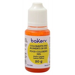 Colorante in gel Giallo bakery 20gr