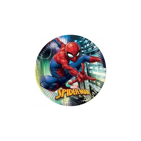 Piatto 20 cm Spiderman