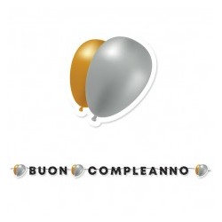 Scritta Buon compleanno prestige