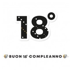 Piatti 19 cm Buon compleanno Prestige