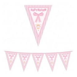 Piattini Baby shower Celeste