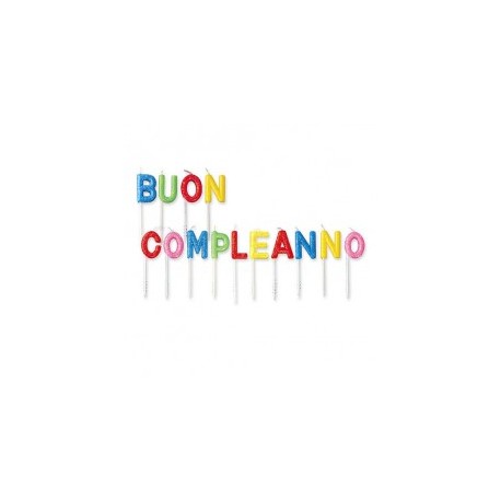 Set Buon Compleanno Rosa