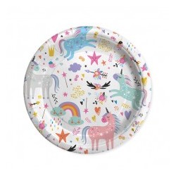 Piatto Unicorno Sparkle 24 cm