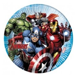 Piatto 20 cm Avengers Power