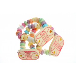 Bracciale e orologio candy 10pz