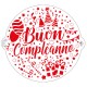 Stencil buon compleanno Decora