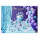 Frange Blu Metal 90x250 cm