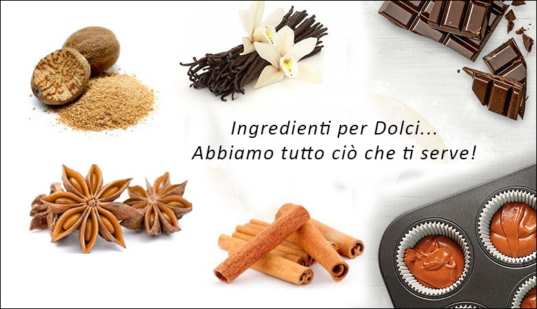 Ingredienti per dolci